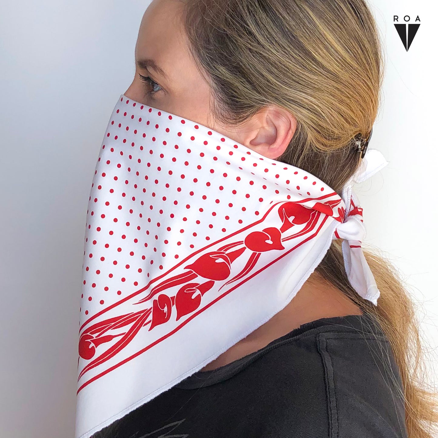 Bandana - Made In Los Angeles - Soft - Breathable - Washable - Cotton